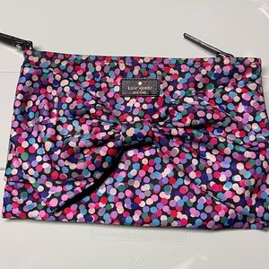 Kate Spade Nylon Bow Wristlet Clutch